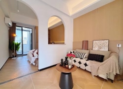 独栋·朵拉国际社区 云舒公寓桥头四店 法式复古阳台一房一厅 1室1厅_宝安大道6319号租房