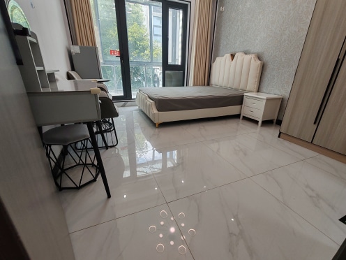 独栋·苏州安家公寓 水墨江南二期店 别墅公寓独厨独卫，朝南带阳台，月底特价每月租金直降100元 开间