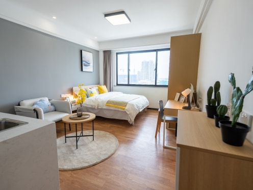 独栋·常熟苏享家公寓 海虞店 常熟招商城温馨一居室 1室1厅