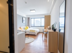 独栋·常熟苏享家公寓 海虞店 邻近琴湖一居室押一付一 1室1厅_常熟大厦租房