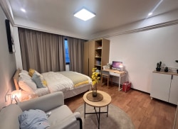 独栋·常熟苏享家公寓 海虞店 邻近印象城阳光一居室有电梯 开间_常熟大厦租房