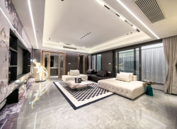 独栋·素舍臻选 河西店 河西金鹰世界 乐基广场旁 轻奢风215平大横厅平层 3室2厅_世茂天誉租房