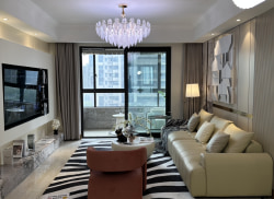 独栋·素舍臻选 奥南店 河西南 金地广场旁 145平奶油风 4室2厅_正荣中心天寓租房