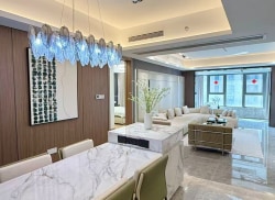 独栋·素舍臻选 河西店 河西 金鹰世界会员商店 国金IFC 建业万达旁 总裁行宫轻奢风三居室 真实在租房源 可拎包入住 3室2厅_世茂天誉租房