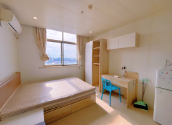 独栋·青住界 常熟店 常熟J招商城附近无中介精装可短租独卫包网络押一付一 1室1厅_燕泾路105号租房