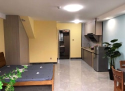 独栋·嶺寓青年公寓社区 岭南时代广场店 开年优惠独立阳台大单间 1室1厅_深宁路租房