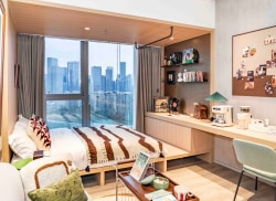 独栋·亲橙寓 南京阿里中心店 阿里园区内 公寓直租 无中介费 押一付一 可短租 1室1厅_阿里中心租房