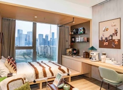 独栋·亲橙寓 南京阿里中心店 小米/阿里人速抢！步行5分钟！双地铁！南北可选！家具齐全！ 1室1厅_阿里中心租房