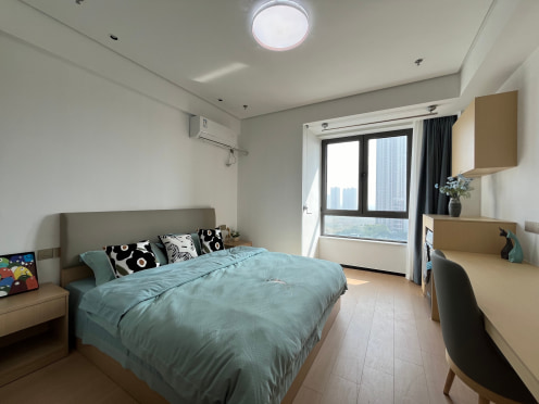 独栋·吾珈人才公寓 天空树一店 开年特惠，非应届也可领区补百分之30起，长租限时特惠，押一付一，可申请补贴，重点企业可享 开间