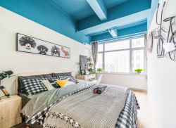 独栋·泊寓 广贤路店 【泊寓40平南向整租1000起】高楼层可看海 月付 1室1厅_柒贤贡院租房