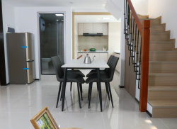 独栋·青邻时代 集士港店 复式LOFT公寓，无中介费，独立二室，大客厅 2室1厅_利时新里程租房