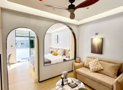 独栋·领寓 光宝科技园 不短租 豪装公寓押一 民水电酒店式服务 拎包入住 1室1厅_光宝科技园租房