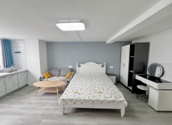 独栋·欧家公寓 汉阳城云顶 汉阳钟家村一门两户一居室 4号线拦江路A口 1室1厅_汉阳城二期云顶租房