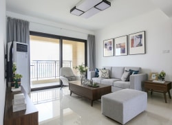 独栋·华庭 左岸 国企直租 无中介费 四房两厅两卫 南北通透 拎包入住 近南屏华发商都 4室2厅_华庭左岸租房