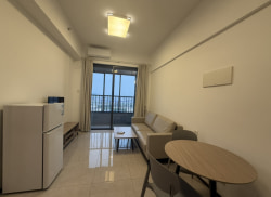 独栋·华寓 华发国际产业园 一房一厅  无中介 可短租（3个月起） 精装修 拎包入住 家私家电齐全 阳台有封窗 电梯房 1室1厅_中以加速器宿舍租房