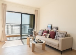 独栋·华宜 海港新城 富山工业园好房！无额外服务费！专享特别优惠！全新家私家电 ！3室2厅2卫！ 拎包入住 3室2厅_华宜华发海港新城租房