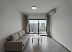 独栋·华庭 湖心路 限时特惠，近航空新城，交通便利，采光通透，首次出租，全新家私家电 3室2厅_华发香海湖租房