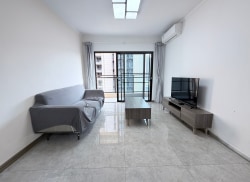 独栋·华庭 云谷二期 礼和小学旁，精装三房内含免费健身房，坐北朝南 3室2厅_华庭租房