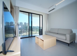 独栋·华府 唐家湾 格力海岸附近/精装海景公寓/纯南向采光好 1室1厅_华发绿洋湾租房