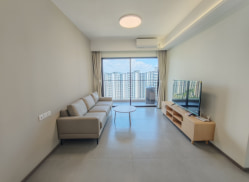 独栋·华庭 悦谷 【长租特惠两房】押二付一，拎包入住，近珠海北站、凤鸣小学、华润总部 2室2厅_华发悦谷租房