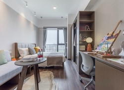 独栋·建融家园 姑苏万达店 宝藏品牌公寓 建行直营 0中介费 支持公积金 可月付！ 1室1厅_平津路8号租房