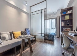 独栋·建融家园 姑苏万达店 无中介费 管家服务 包网络 包物业 干净整洁 采光好 1室1厅_平津路8号租房