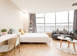 独栋·龙湖冠寓 西安开远门店 【一号线八号线整租好房】整租精装修/免费公区/仅此一间 手慢无 开间_世合小区租房