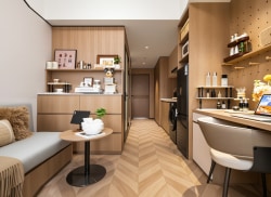 独栋·龙湖冠寓 西安长乐天街店 【倒计时签约专属价 天街上盖旗舰品质公寓】无中介 可开发票 可短租 免费健身 1室1厅_龙湖天际租房