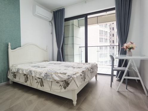 独栋·如逸公寓 温江金沙湖畔店 套四精装双卫可短租月付 4室1厅