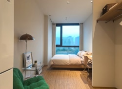独栋·达社国际公寓 张江店 紧邻双子塔商圈，全新精装单间，随时可看，价格可谈z 1室1厅_启展大厦租房