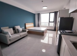 独栋·CCB·建融家园 晶彩中心店 国企直租 欢乐汇师大塔谈天山九峰可月付无中介费一室包物业（禁养宠物）） 1室1厅_晶彩中心小时代租房