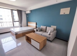 独栋·CCB·建融家园 晶彩中心店 国企直租   裕华可月付孙村塔冢一室精装阳光房无中介费（禁养宠物） 开间_晶彩中心小时代租房