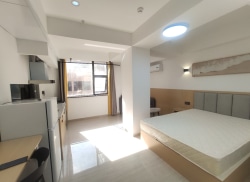 独栋·蜜租公寓 叠山路店 胸科医院二附院/电梯房/无中介/押一付一拎包入住 开间_叠山路租房