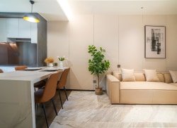 独栋·厦门城邸公寓 万达广场店 免租15天！湖里万达三室一厅两卫带阳台 拎包入住免宽带费 无中介费 官方直租 国贸中心 万华国际 3室1厅_金钟路17号租房