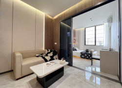 独栋·易安居 棠东精装店 不短租 全采光 开阔视野 小区式管理有庭院 一房一厅 1室1厅_棠东官育路租房