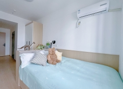 独栋·贝壳新青年公寓 浦口文化中心店 24小时安保/独立阳台/0中介费/拎包入住/免费健身 开间_泰达路1号租房