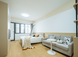 独栋·贝壳新青年公寓 浦口文化中心店 通风好/近地铁/弘阳广场/可短租/安保无忧 1室1厅_泰达路1号租房