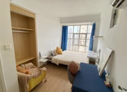 独栋·YOU+社区 五羊店 预售房专属优惠*双地铁口CBD商圈·全采光飘窗房大阳台房一房一厅（多房型可押一） 开间_寺右新马路租房