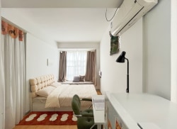 独栋·YOU+社区 五羊店 【双地铁口】珠江新城长租 精致采光飘窗房.电梯公寓整租.配套健身公区 开间_寺右新马路租房