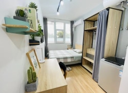 独栋·冠寓 无锡学前东路店 首月立减 可月付 包网络  近T12 恒隆 舒适地铁一居 1室1厅_学前东路1号租房