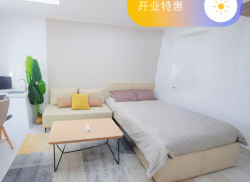 独栋·壹号智能公寓 蟹地 房子在东莞万江区精装一居室/可月付月租/都会广场商圈/华南摩尔商圈 开间_蟹地新邨三街租房