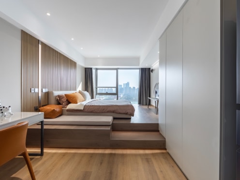 独栋·共享家公寓 南岸新地公寓A座 VRV中央空调三门大冰箱洗烘一体的洗衣机 A3 开间