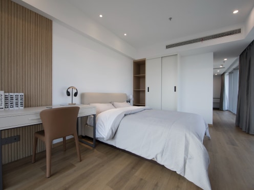 独栋·共享家公寓 南岸新地公寓A座 A6阳光落地窗一居室 家电家具齐全 民用水电 精选好房 先到先得 开间