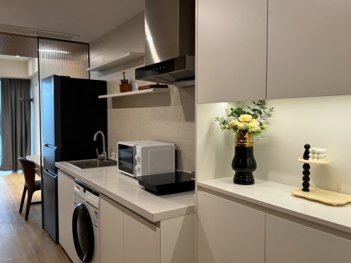 独栋·共享家公寓 南岸新地公寓A座 A1甜美一居室 精装修 拎包入住 配套齐全 免费网络 无中介费 开间