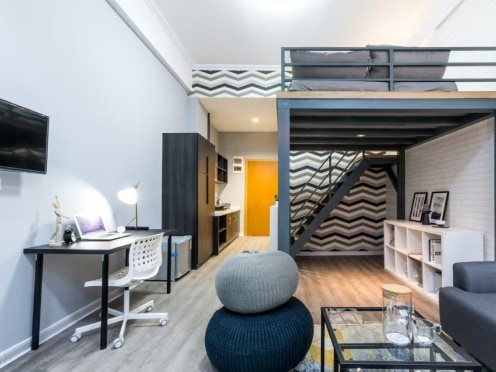 独栋·共享家公寓 Ehome公寓 LOFT高床 温馨精装公寓 可短租 拎包入住 交通便利 开间