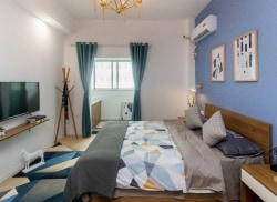 独栋·漫柏公寓 矿业大学店 考研实习押一付一可短租可月付近三胞 1室1厅_新盛贝客租房