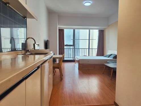 独栋·中锐·星悦公寓 星悦公寓 【限时特惠200】B户型 大沙发 近横塘地铁口 静谧隔音 开间