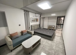 独栋·朗寓 澜湖郡店 澜湖郡押一付一包物业费可短租精装全配拎包入住，无敌采光 开间_澜湖郡租房