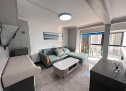 独栋·朗寓 澜湖郡店 澜湖郡可短租押一付一包物业一室一厅精装全配拎包入住，采光非常好 1室1厅_澜湖郡租房