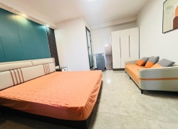 独栋·朗寓 万科金域滨江店 民用水电押一付一包物业精装全配万科金域滨江 开间_万科金域滨江二期租房